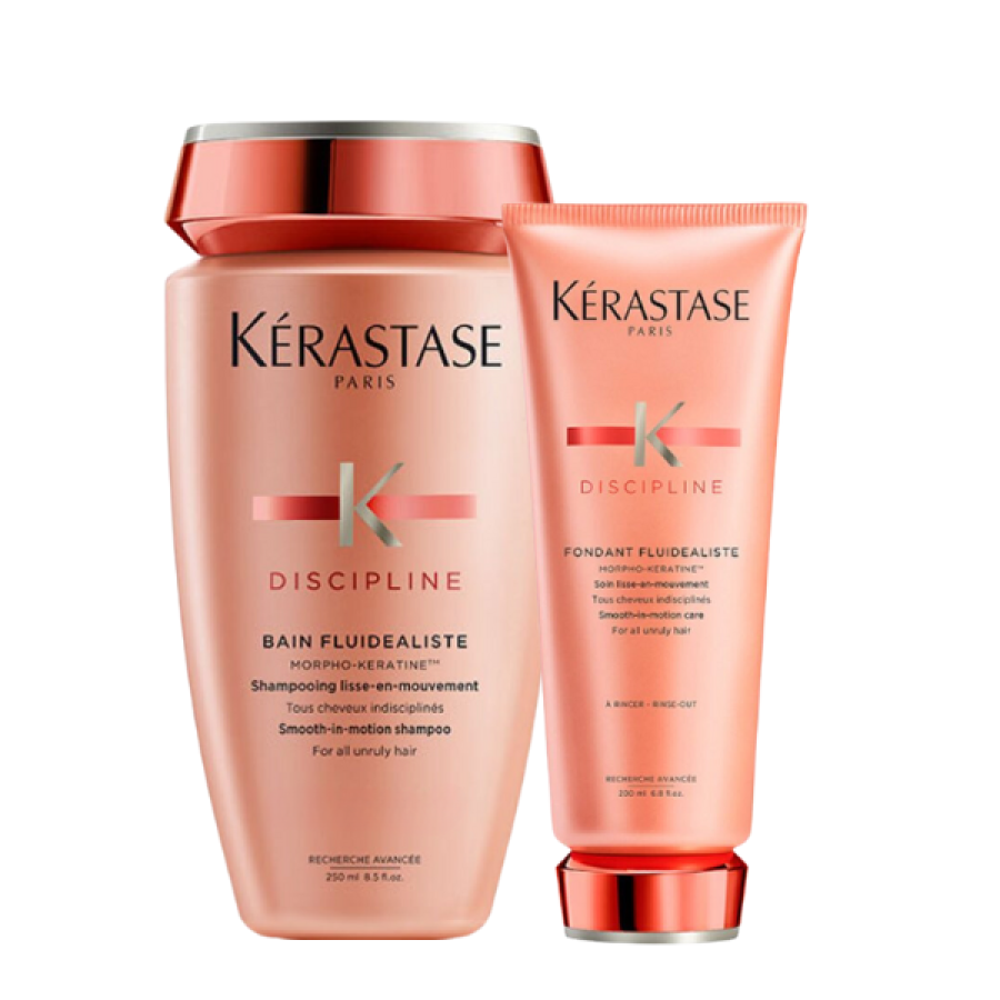 Kerastase Discipline Set (Bain Fluidealiste Shampoo 250ml + Fondant Fluidealiste 200ml)
