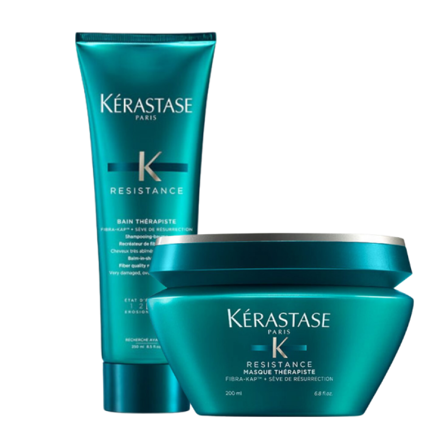 Kerastase Resistance Set (Bain Therapiste 250ml + Masque Therapiste 200ml)