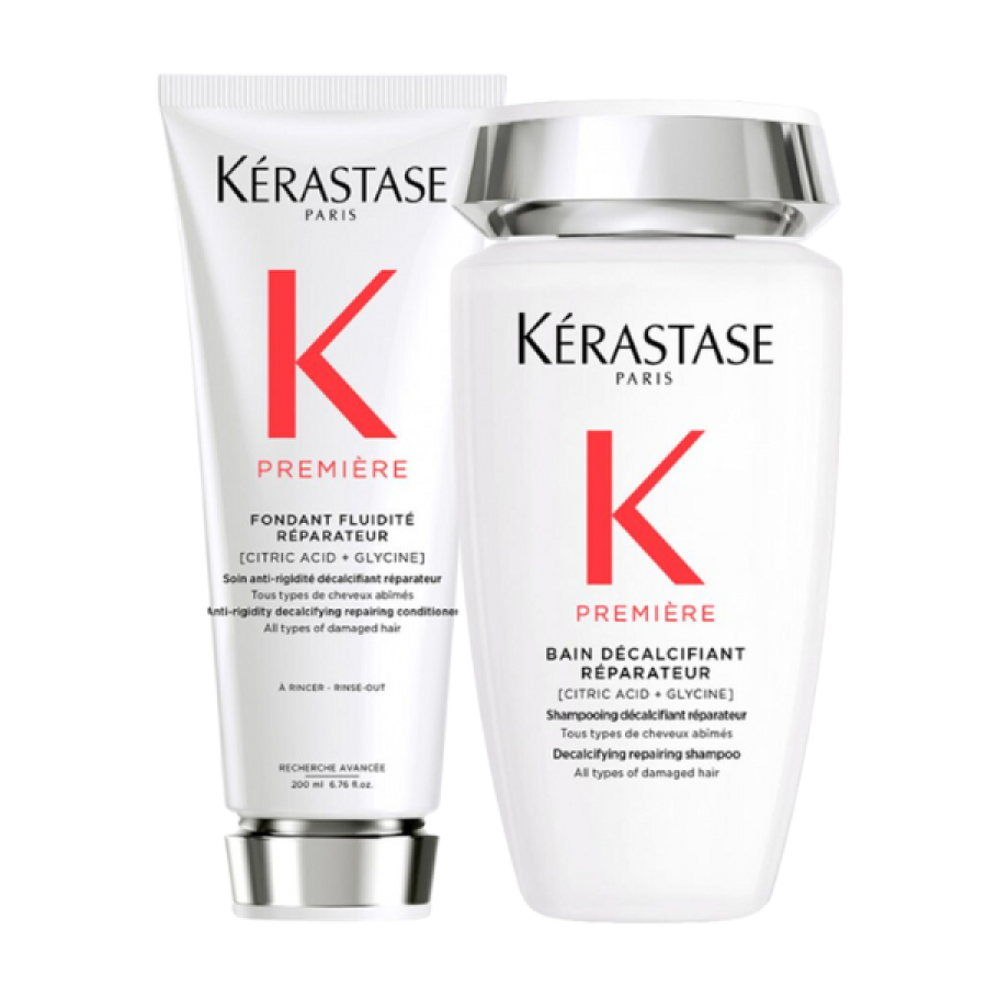 Kerastase Premiere Set (Bain Décalcifiant 250ml + Fondant Fluidité 200ml)