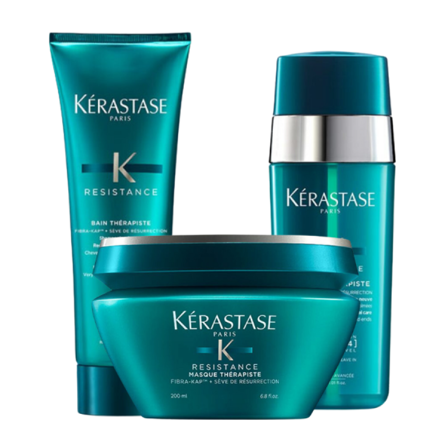 Kerastase Resistance Set (Bain Therapiste 250ml + Masque Therapiste 200ml + Serum Therapiste 30ml)