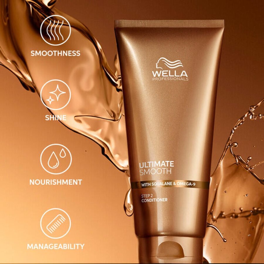 Wella Professionals Ultimate Smooth Conditioner 200ml - Image 6