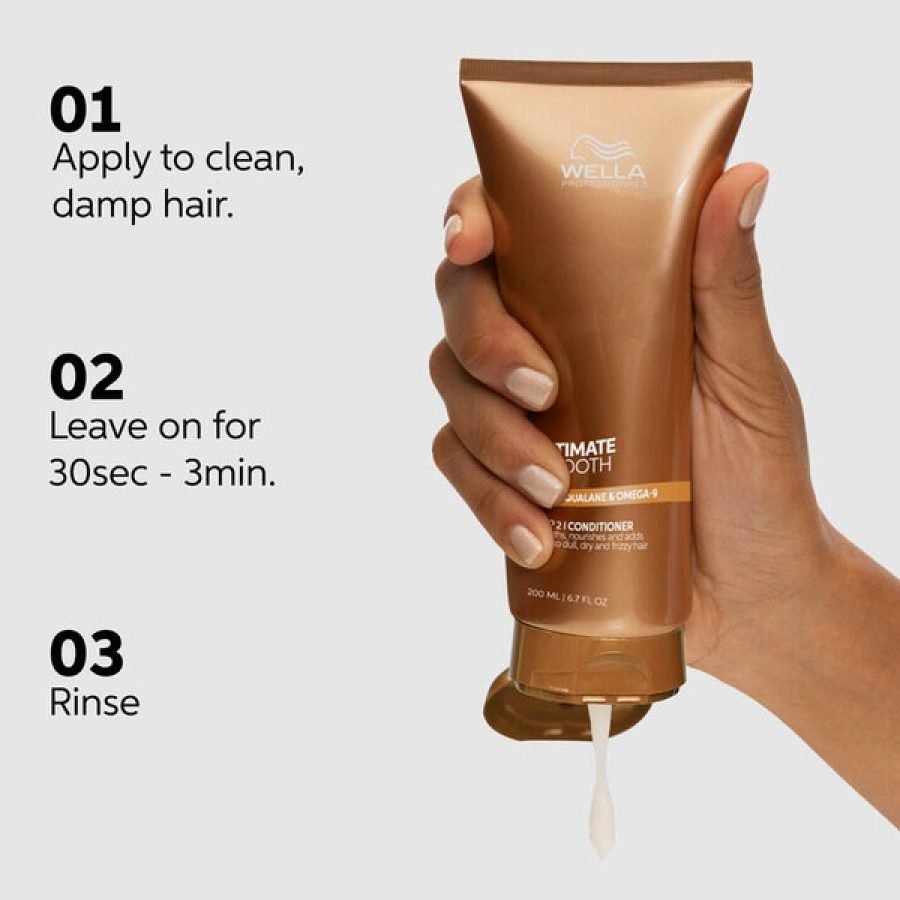 Wella Professionals Ultimate Smooth Conditioner 200ml - Image 4