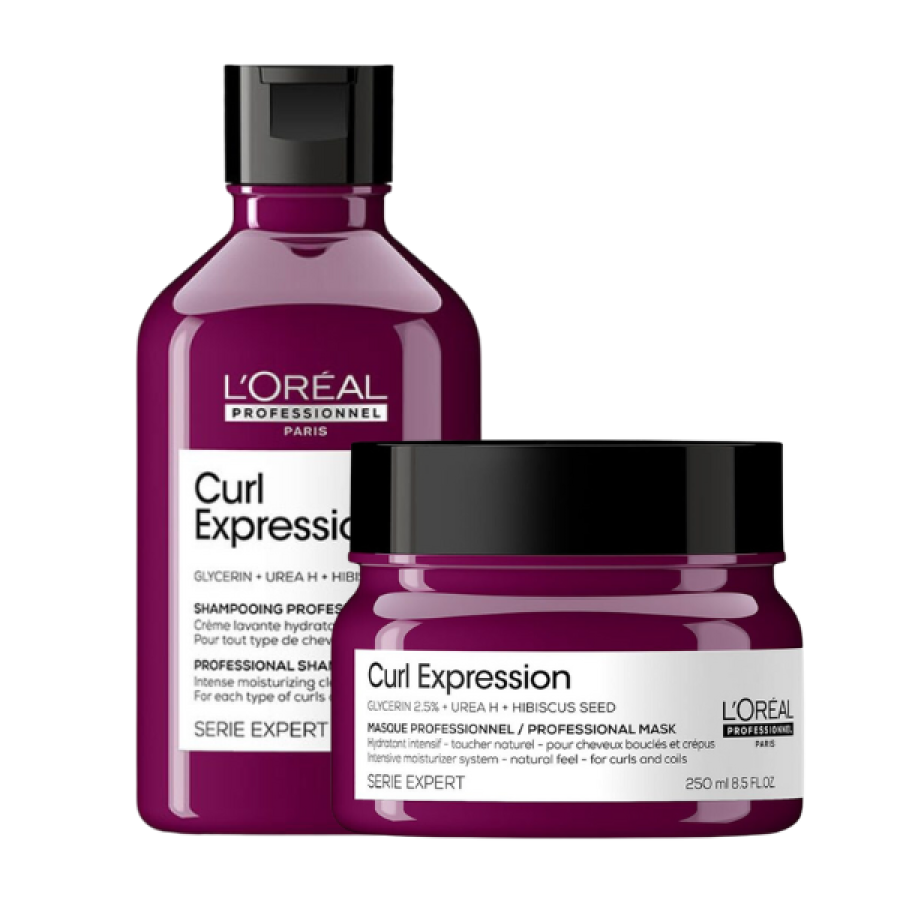 L&#039;Oreal Professionel Serie Expert Curl Expression Set (Cream Shampoo 300ml + Mask 250ml)