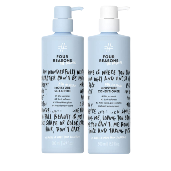 Four Reasons the Original Moisture Set (Shampoo 500ml + Conditioner 500ml)