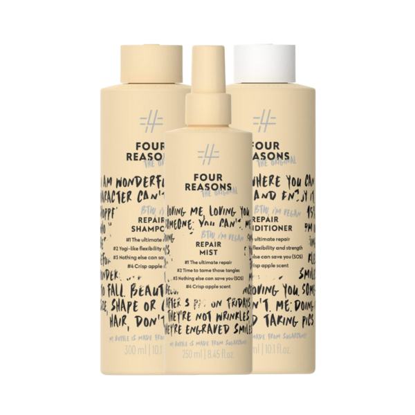 Four Reasons the Original Repair Set (Shampoo 300ml + Conditioner 300ml + Mist 250ml)