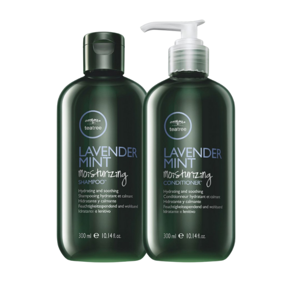 Tea Tree Lavender Mint Set (Shampoo 300ml + Conditioner 300ml)