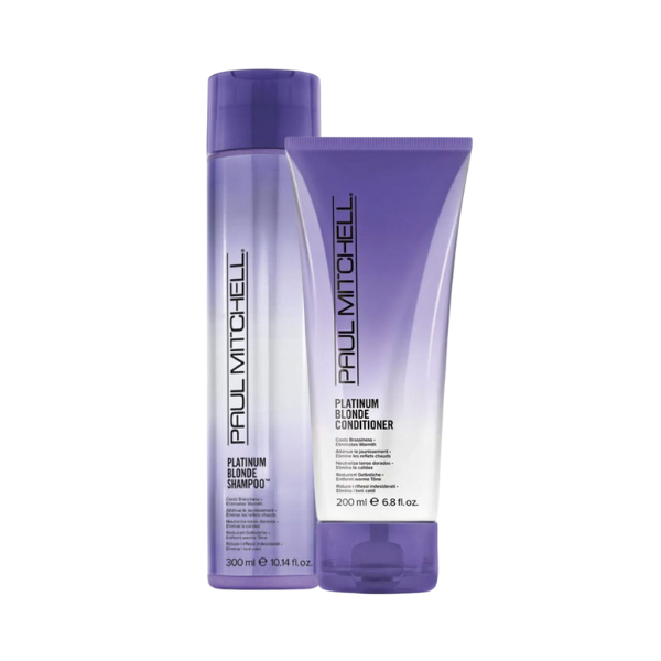 Paul Mitchell Platinum Blonde Set (Shampoo 300ml + Conditioner 300ml)