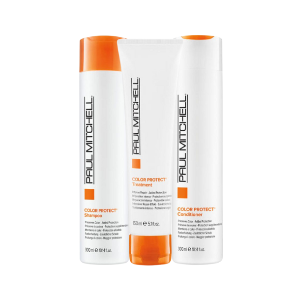Paul Mitchell Color Protect Set (Shampoo 300ml + Conditioner 300ml + Treatment 150ml)