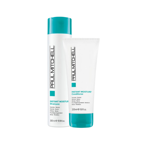 Paul Mitchell Instant Moisture Set (Shampoo 300ml + Conditioner 300ml)