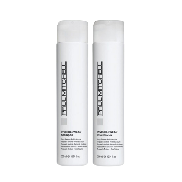 Paul Mitchell Invisiblewear Set (Shampoo 300ml + Conditioner 300ml)