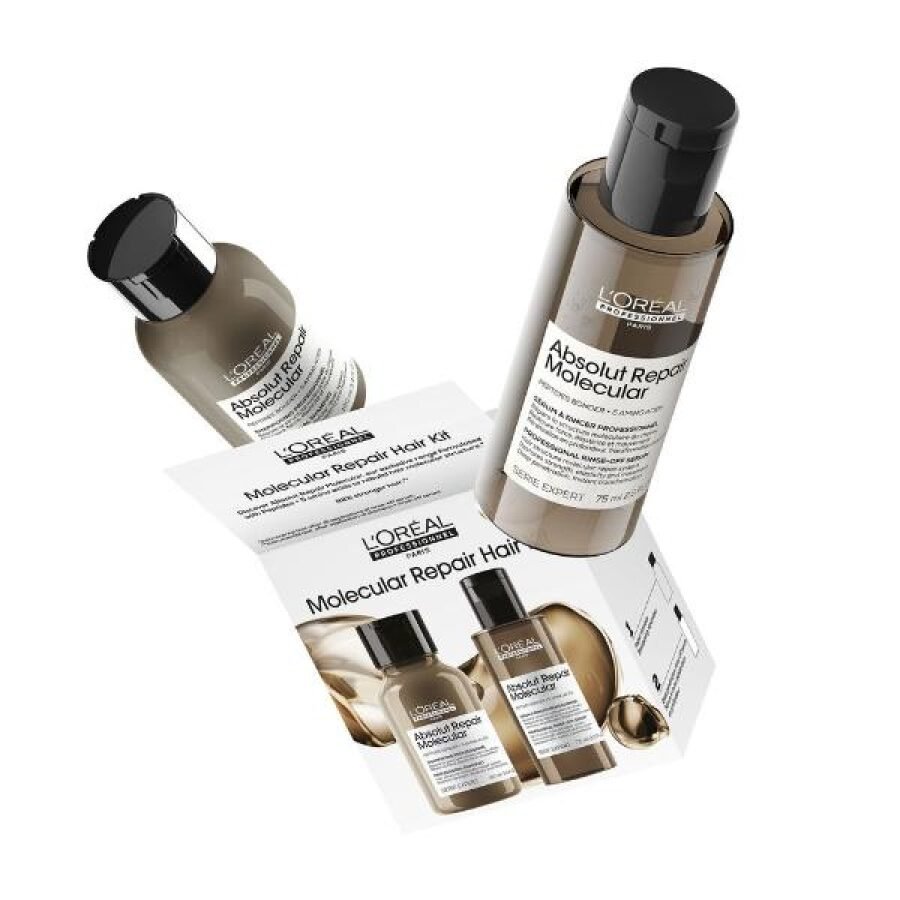 L'Oreal Serie Expert Absolut Repair Molecular Mini Duo Kit (Shampoo 100ml + Serum 75ml) - Image 7