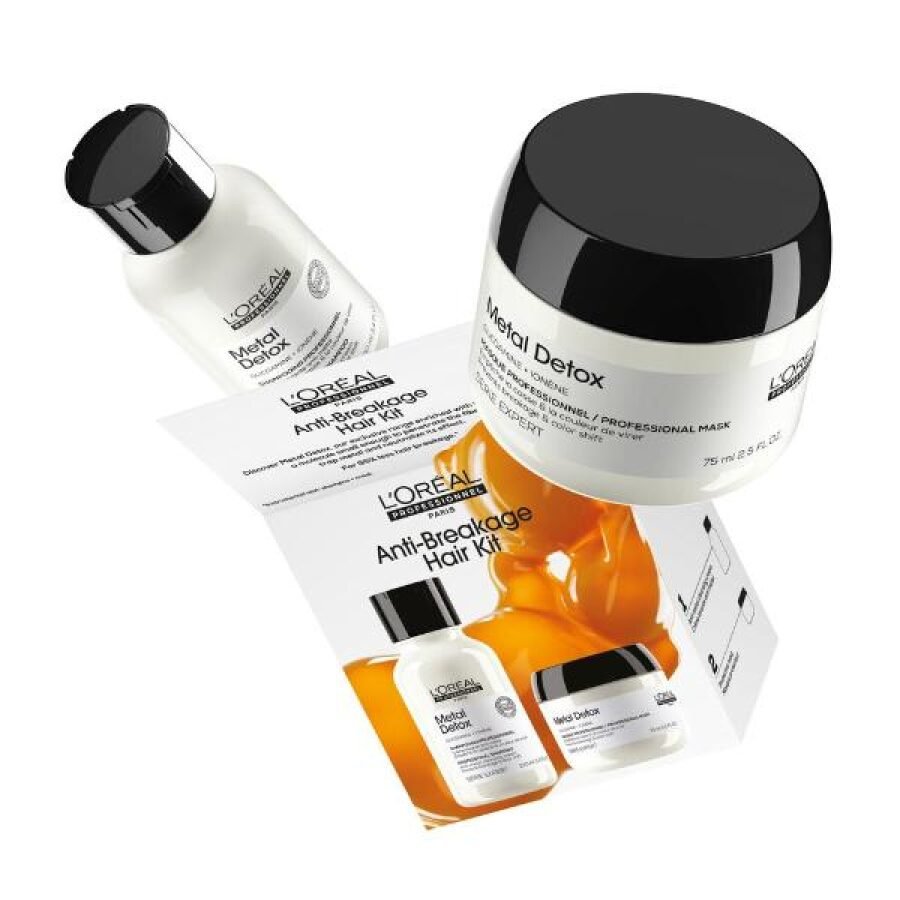 L'Oreal Serie Expert Metal Detox Mini Duo Kit (Shampoo 100ml + Mask 75ml) - Image 7