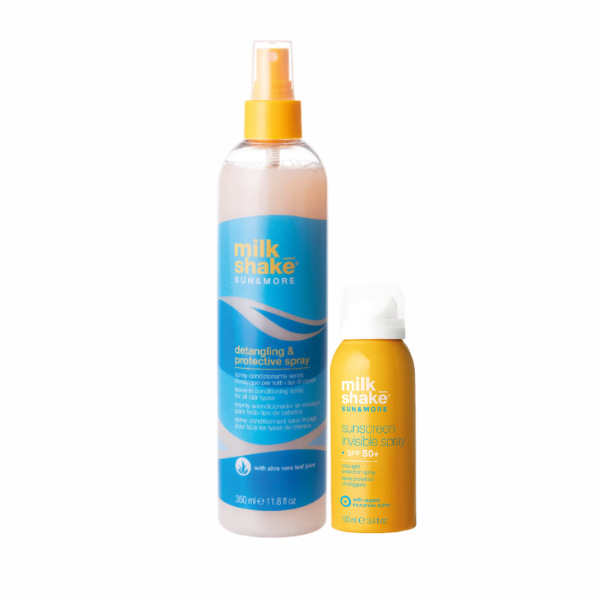 Milkshake Sun and More Summer Protection Set (Leave-In Conditioner 350ml + Sunscreen 100ml)
