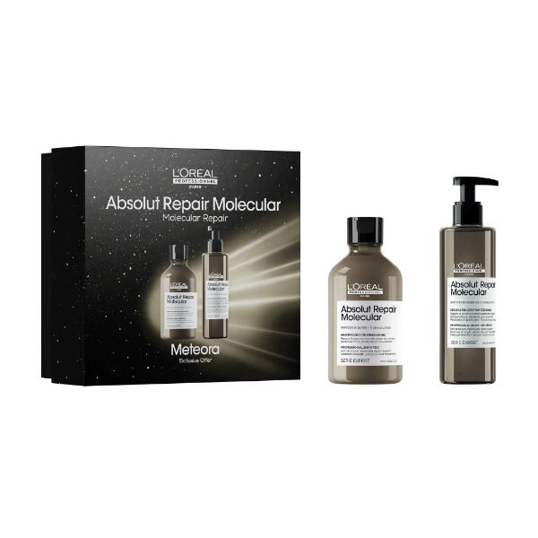 L'Oreal Professionnel Serie Expert Absolut Repair Molecular Meteora Limited Edition Gift Set (Shampoo 300ml + Serum 250ml)