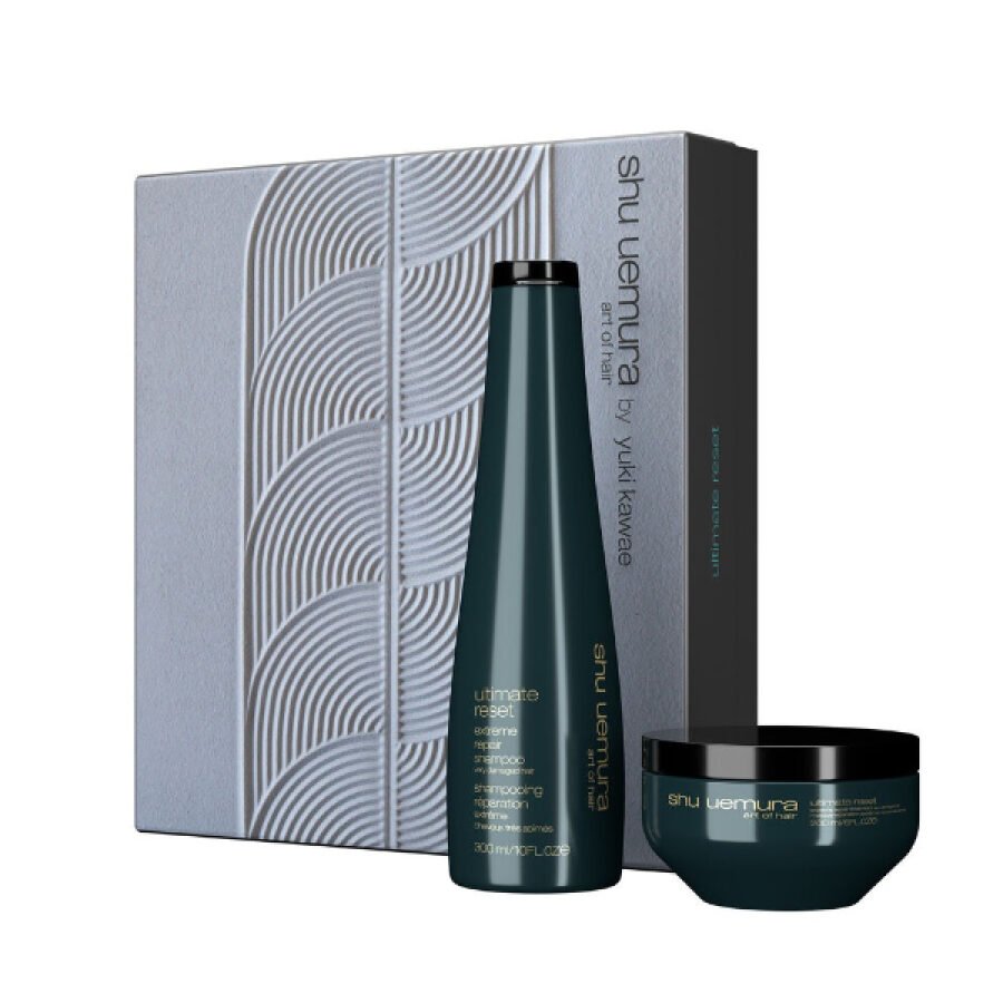 Shu Uemura Limited Edition 2025 Gift Set Ultimate Reset (Shampoo 300ml+ Masque 200ml)
