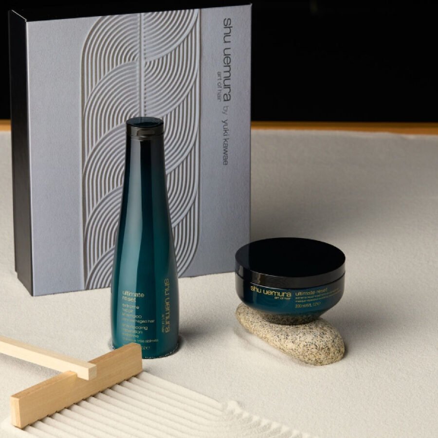 Shu Uemura Limited Edition 2025 Gift Set Ultimate Reset (Shampoo 300ml+ Masque 200ml) - Image 3