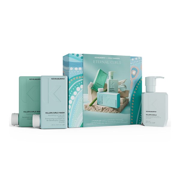 Kevin Murphy Eternal Curls Holiday Set (Shampoo 250ml - Conditioner 250ml - Lotion 200ml)